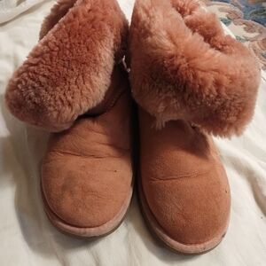 Ugg Bailey Button Pink 🩷 Boots